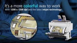 RICOH MP CW2201SP: Wide-format color printer with workstyle innovation
