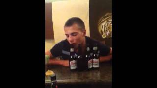 Kiefer smoke on the water beer bottles