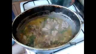 Картошка тушеная с курицей