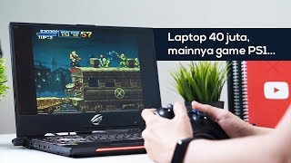 Lagi males review, jadi ceritain laptopnya sambil main aja.