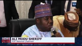 PDP National Chairman Modu Sherrif won't resign