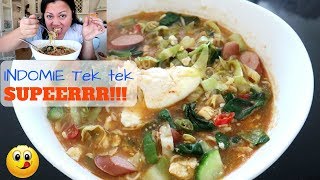 INDOMIE TEK-TEK /SUPER PEDAS,SUPER KENYANG,SUPER SEHAT!!/REVIEW mesin cuci piring