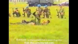 ВДВ рукопашный бой приемы Ч1 показуха