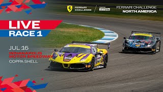 Ferrari Challenge North America Coppa Shell – Indianapolis, Race 1