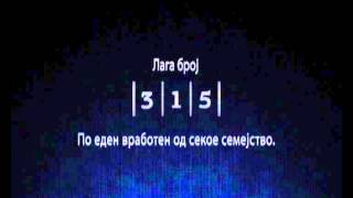 Сите лаги на Бранко Црвенковски- Лага број 315