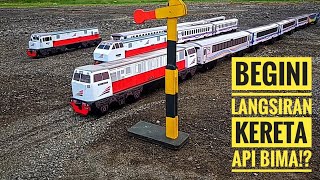 KERETA API KAYU || Ooohh ternyata begini !?
