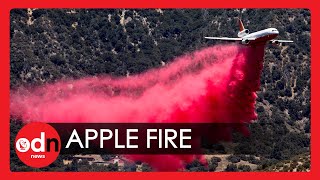 Out of Control Wildfire Forces Thousands to Evacuate parts of South California