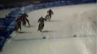 28.12.12 ЛЧР-2012/13 по мотогонкам на льду. 37 заезд. HDV.