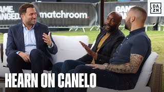 Eddie Hearn Gives Latest Canelo Update, Reveals Where Plant Talks Stand