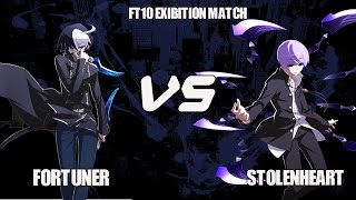 Under Night In-Birth EXE Late : FT10 Fortuner(Seth) VS StolenHeart(Byakuya)