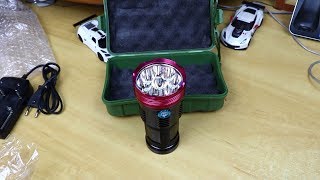 Фонарь KING XM L 9T6 с ALIEXPRESS.