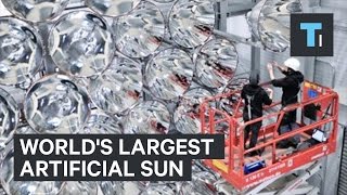 Germany Synlight turns on world's largest artificial sun