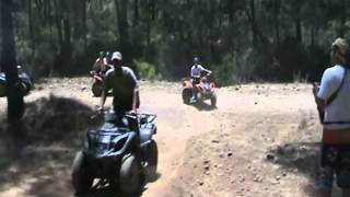 Andy and Scott Quad Bike in Turkey '09