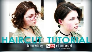 Haircut Asymmetrical Bob (стрижка Асимметричное Каре)