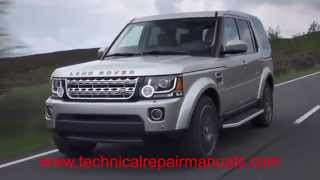 Land Rover Discovery LR4 2009-2012 service repair manual