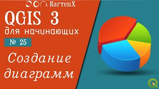 QGIS 3 - № 25. Создание диаграмм