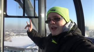 САМОЕ высокое КОЛЕСО ОБОЗРЕНИЯ в ЕВРОПЕ!!! Мне страшно!!!