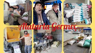 Değirmene gidiyoruz ineklerin yemi bitmiş günlük vlog