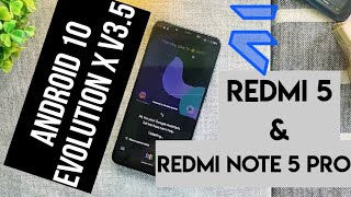 Evolution X v3.3 for Redmi 5 | Install Evolution X 3.3 Android 10 in Redmi 5 ROSY | System Updates |