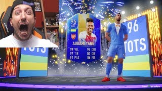 HO TROVATO AUBAMEYANG TOTS 96!! MESSI, ICON E SPACCATO TUTTO (valanghe di tots premier) - fifa 19