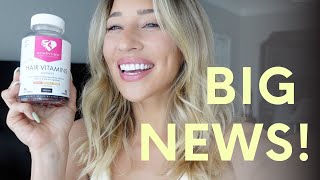 WE LAUNCHED the BEST HAIR VITAMINS! + lil life update