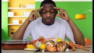 KING CRAB & LOBSTER SEAFOOD BOIL | DEALING WITH MY INSECURITIES