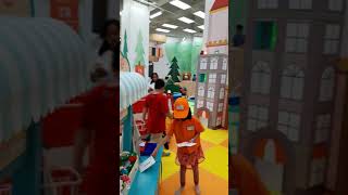 Playing Together at Aeon Fantasy Kidzooona Lotte Shopping Avenue With Aa Azzra and Kakak Zahra.
