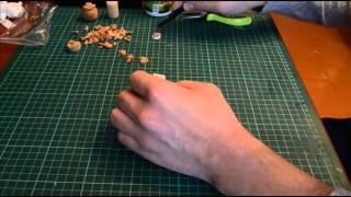 Имитация диких камней для диорамы. Imitation cobblestone for dioramas. Warhammer.