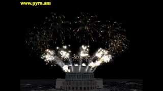 3Д Модель Музыкального Фейерверка(Holiday Design Company)