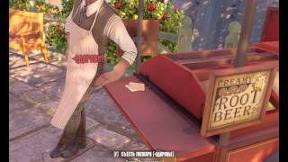 Прохождение BioShock Infinite часть 3 (проход к статуе Колубии)