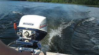 1972 Evinrude lightwin 4hp outboard motor