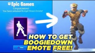 New Fortnite BOOGIEDOWN Emote Gameplay | PS4