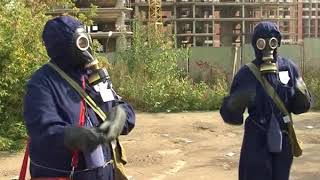 women gas mask