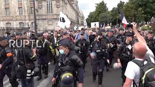 France: Protesters take to Paris streets against health passes, mandatory COVID vaccination