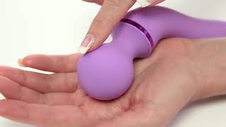 Fantasy For Her Duo Wand Massager Purple
