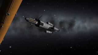 KSP - Рандеву, Стыковка без RCS, Дозаправка буксировщика спутников