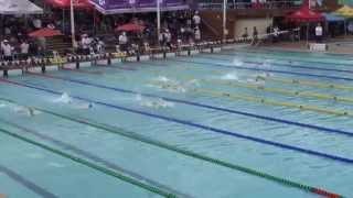 20140322 Hanaczeck-Kruger 100m Vryslag Ellispark Level 2