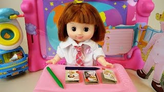 Baby Doll School playand Kinder joy surprise eggs mart registers