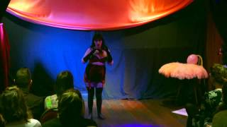 Betty Boom Boom as Bettie Page!