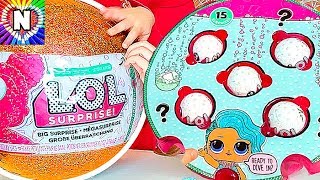 ГИГАНТСКИЙ ЗОЛОТОЙ ШАР ЛОЛ Giant L.O.L. Surprise #Куклы ЛОЛ LOL Dolls Распаковка Игрушек для Девочек