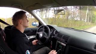 1/4 mile VW Golf GTI 1.8T