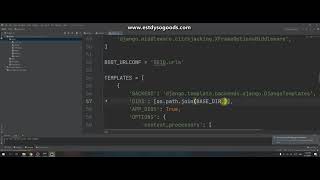 BASIC DJANGO IQOPTION EP.1 ทำการเชื่อมต่อกับไฟล์ HTML