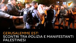 Gerusalemme est: scontri tra polizia e manifestanti palestinesi