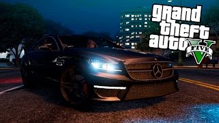 GTA 5 Моды на тачки: - CLS 63 AMG - Самая крутая машина!