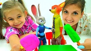 Детское видео с PlayDoh. Лепим мороженое!