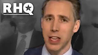 Misogynist Josh Hawley Makes Most Ironic Comment