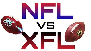 XFL vs NFL ball... ARE THE BALLS DIFFERENT?!?!?