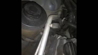Как шумит неисправная помпа Nissan Almera N16.