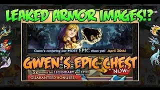 Knights and Dragons - Gwen's EPIC Chest and Future Armor Leaks!