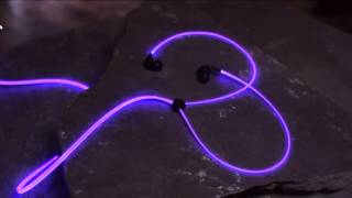 Смотреть Светящиеся Наушники Glow. Led Наушники Светятся Как Неоновые - Светящиеся Наушники Led
